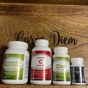 GNC Vitamins new (zinc, vitamin C, Potassium,)